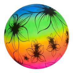 М'яч дитячий MS 4850-3 з малюнком, гума, 9 дюймів, 57-60 грам