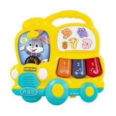 Дитяча музична іграшка "Веселий автобус" 8633(Yellow)
