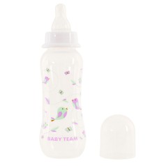 Бутылочка для кормления с силиконовой соской 1121_білий 250 мл