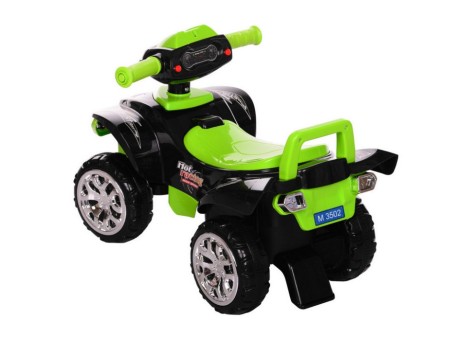 Детская каталка-толокар M 3502-2-5 Зеленый музыкальный