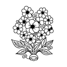 Картина-трафарет для розфарбовування піском 