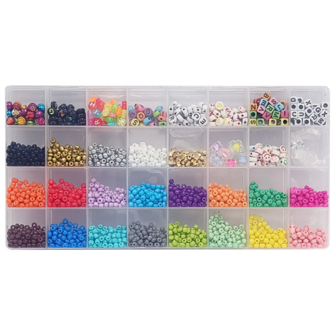 УЦЕНКА!!! Набор бисера для изготовления креативных аксессуаров Bambi 1186-9-UC