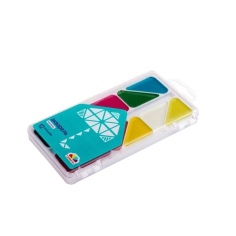 Акварельные краски "Мозаика" 300102, 12 цветов