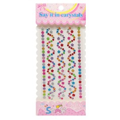 Наклейки декоративные XY-005-12 для авто, ноутбуков, телефонов