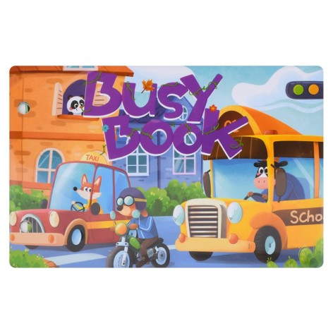 М'яка розвиваюча іграшка-книжечка "Busybook" YB-501-502-503-2