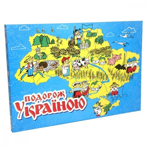 Настольная игра "Путешествие по Украине" 59ST