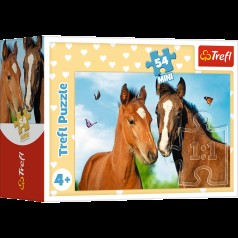 Пазли - (54 елм. Міні) - Коники 