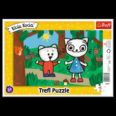 Пазли - (15 елм. Рамкою) - 