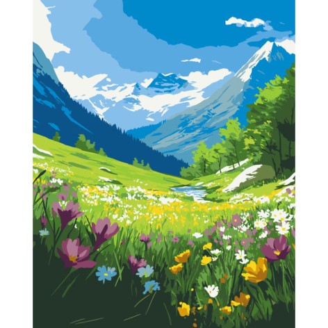 Картина по номерам 