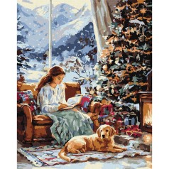 Картина за номерами "Мить спокою" KHO8695, 40х50 см