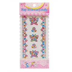 Наклейки декоративные XY-005-13 для авто, ноутбуков, телефонов