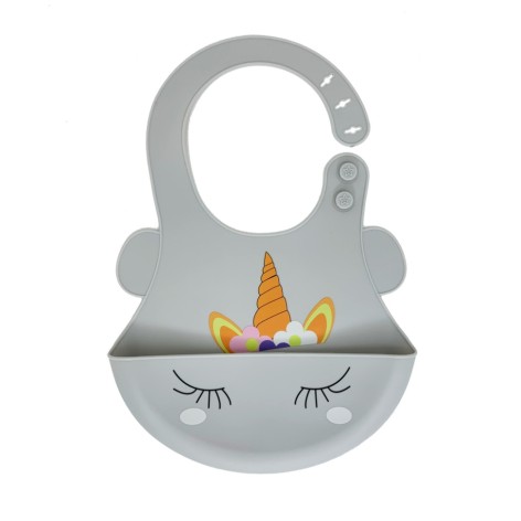 Слюнявчик силиконовый 