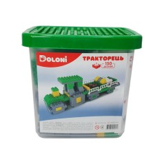 Конструктор "Тракторець" 013888/04 в пластиковому боксі, 150 деталей